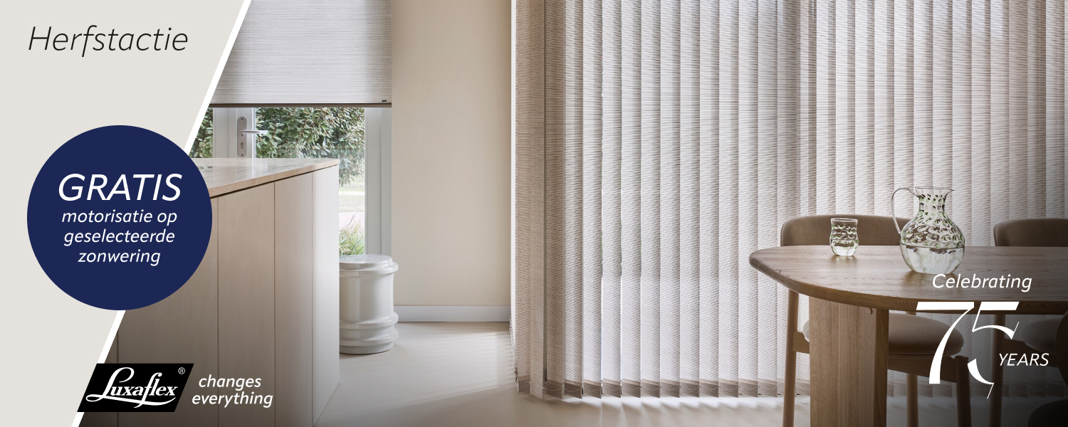 Luxaflex Herfstactie