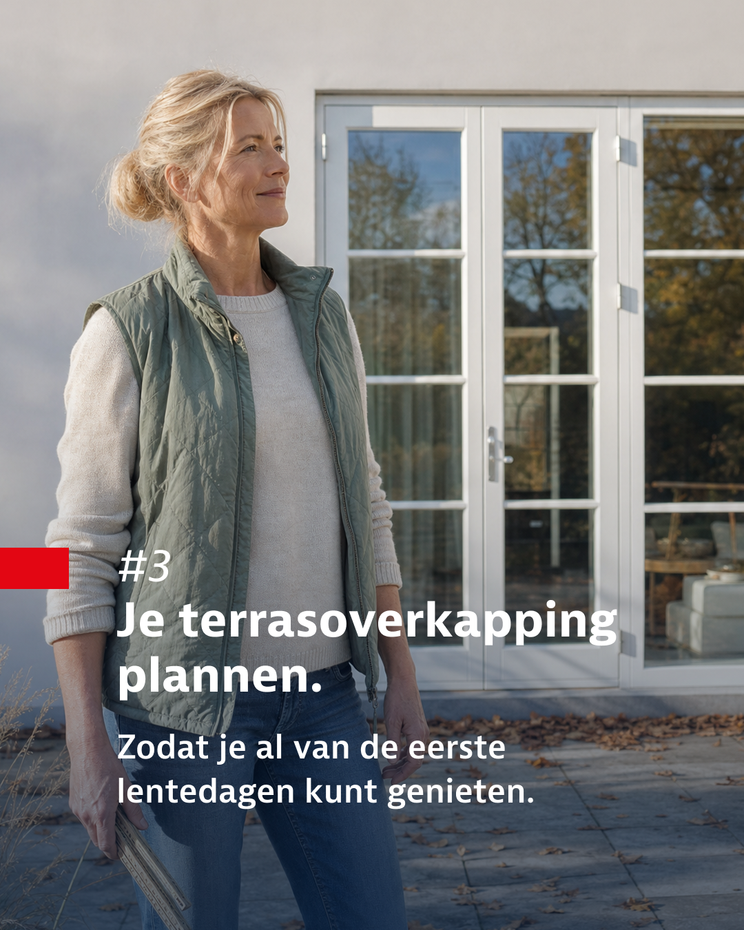 Weinor Herfstactie - planningsweken terrasoverkapping