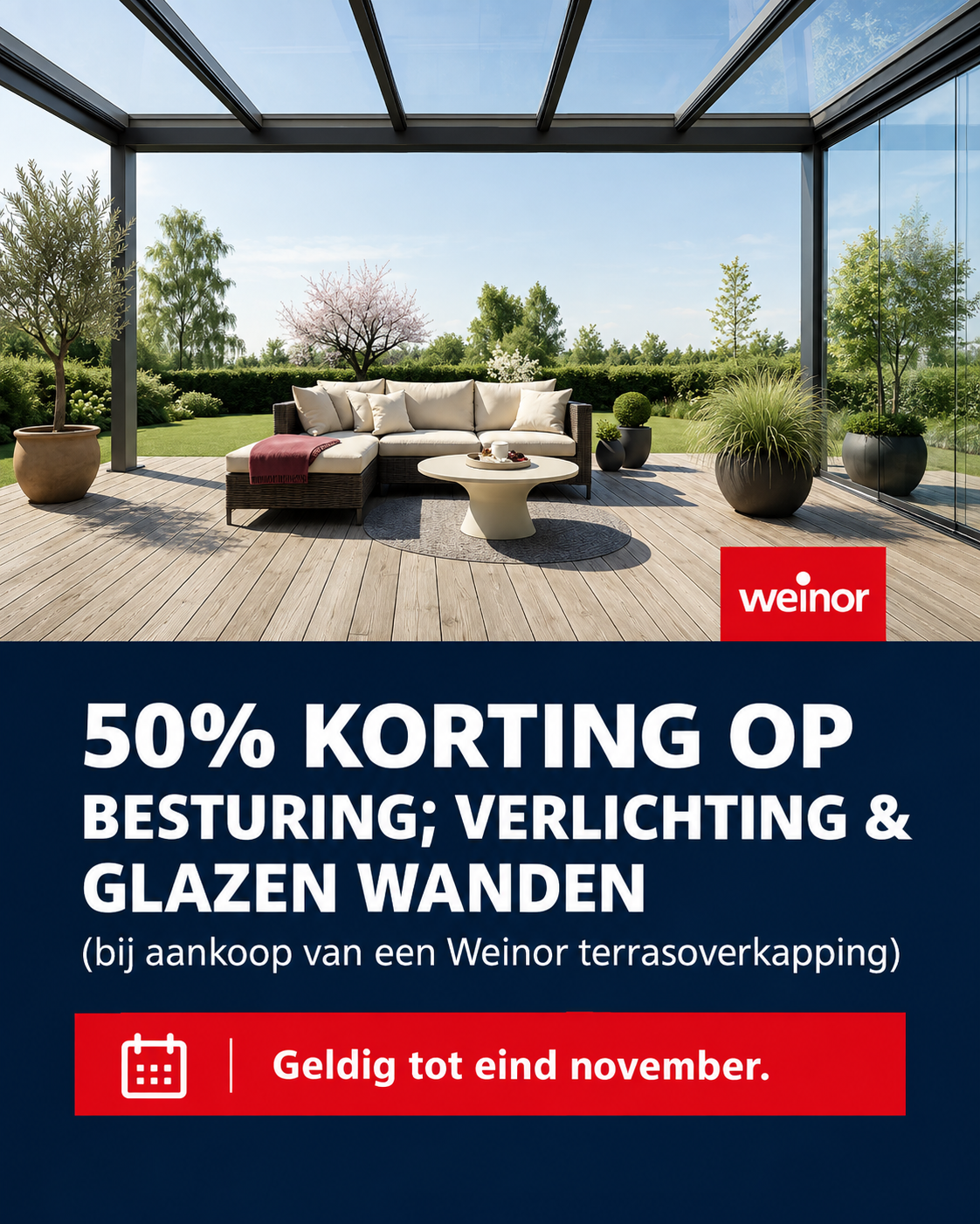 Weinor Herfstactie - korting